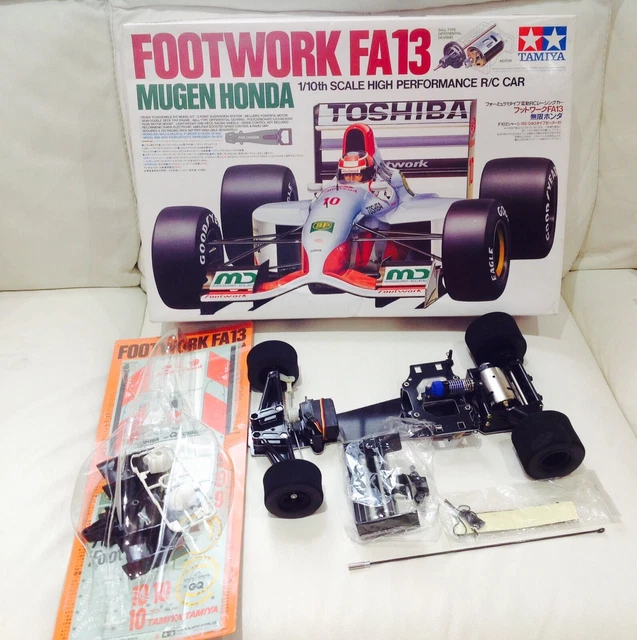 TAMIYA 58114 FOOTWORK FA13 MUGEN HONDA F1 1/10 RC Kit F102