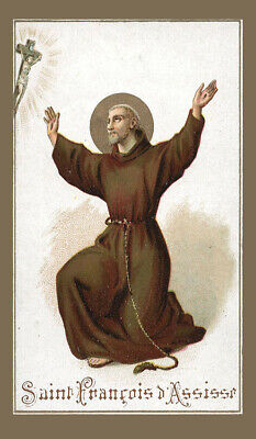 ADESIVO STICKER SANTINO HOLY CARD SAN FRANCESCO SAVERIO SACERDOTE n 1 