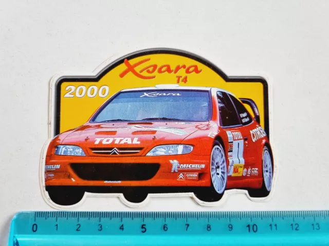 Autocollant Xsara T4 2000 Rally Rallye Autocollant Original Nouveau