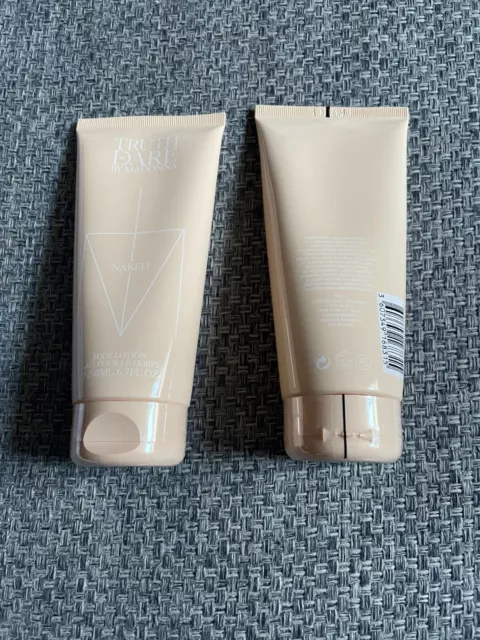 Lot de 2 crèmes MADONNA Truth or Dare Naked neuves