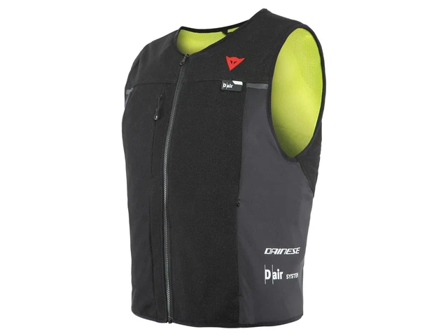 Gilet airbag uomo Dainese D-Air Smartjacket mesh uomo taglia L - nero