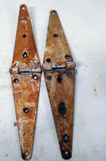 Lot of 4 Vintage Barn Door Barn Barn Gate Hinges 3
