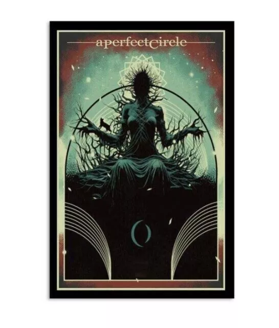 A Perfect Circle April 26, 2024 Red Rocks Amphitheatre Morrison, Poster, UNFRAME