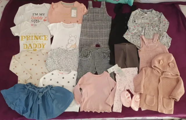 *F*A*B* amazing  baby girl clothes 3-6 months bundle