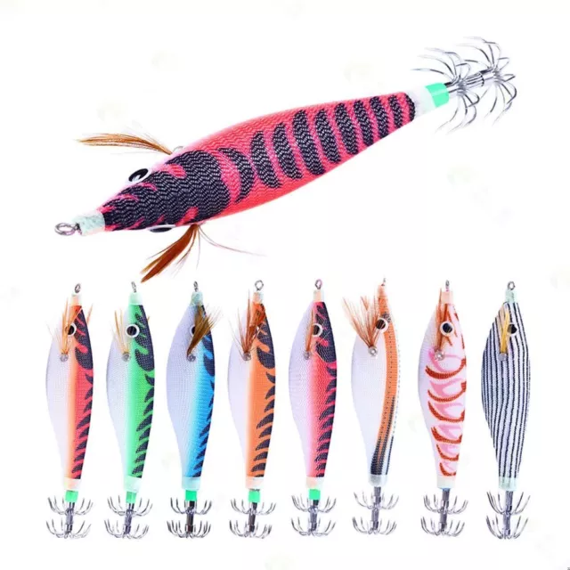 Jigs Wood shrimp lures Lead sinker Fishing bait 2023 Octopus lure  Simulation