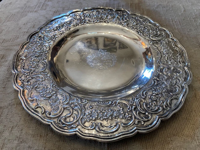 ANCIEN PETIT PLAT en argent 18 eme EUR 490,00 - PicClick FR