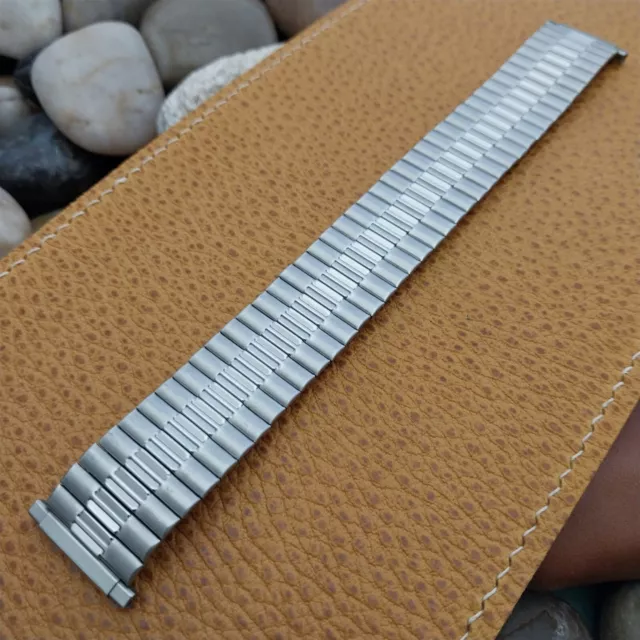 22mm 20mm Speidel Vintage Wide Stainless Steel Long Expansion nos Watch Band