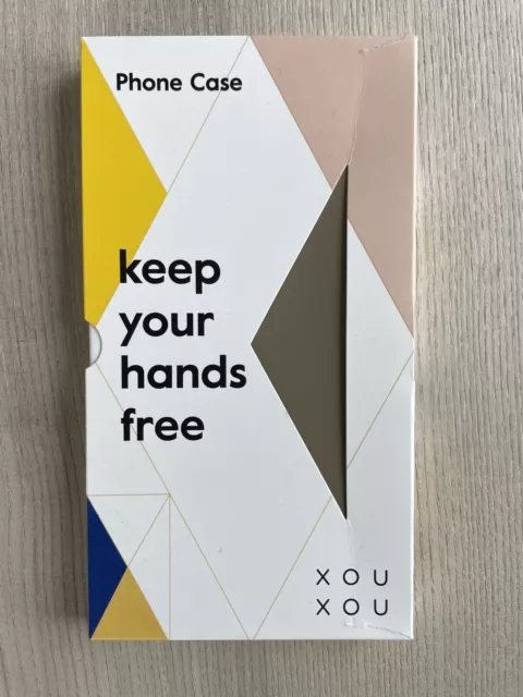 XOU XOU iPhone 12/12 Pro Phone Case - Taupe - Brand New - RRP £43.78