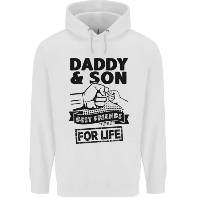 Daddy & Son Best Friends Fathers Day Childrens Kids Hoodie