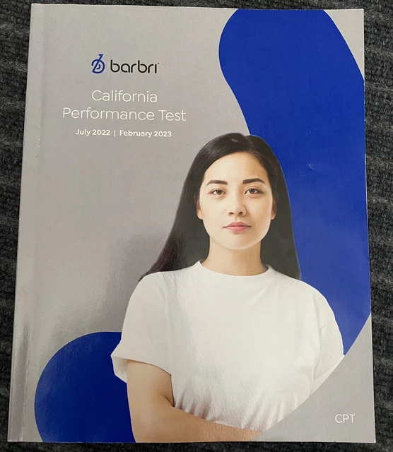 2022 2023 Barbri Bar Exam Prep Review California Performance Test