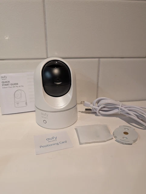 EUFY SECURITY INDOOR Cam 2K Pan & Tilt Camera E220 New and Sealed! £25. ...