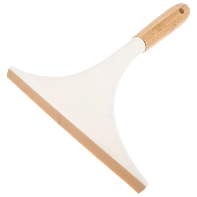 Limpiador de vidrio de ducha de madera limpiaparabrisas limpiador ventana limpieza