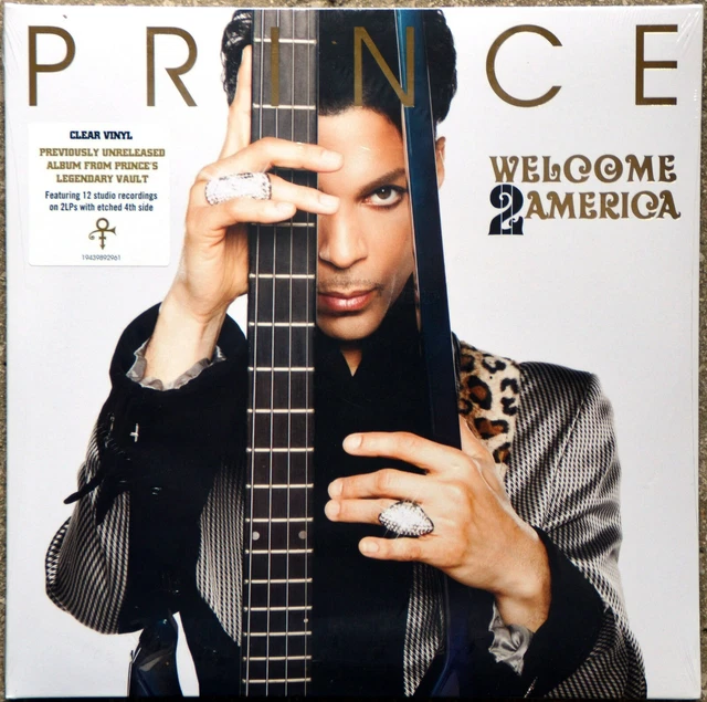 33t Prince - Welcome 2 America - LIMITED EDITION CLEAR VINYL (LP)