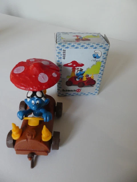 Figurine Schleich - Schtroumpf Pompier - Occasion - Collection BD