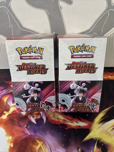 Destined Rivals Display SCARLET & VIOLET Destined Rivals Booster Box Display 36 Packs Factory ...
