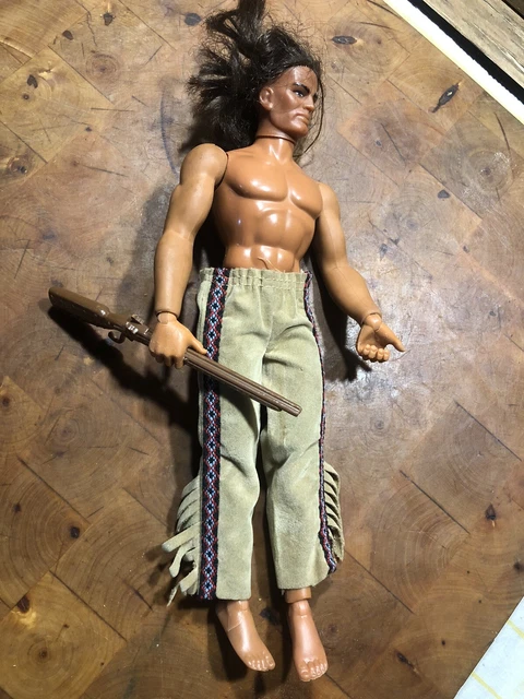 Mattel Marx Karl May Set Chef Indien Winnetou et Old Shatterhand - Big