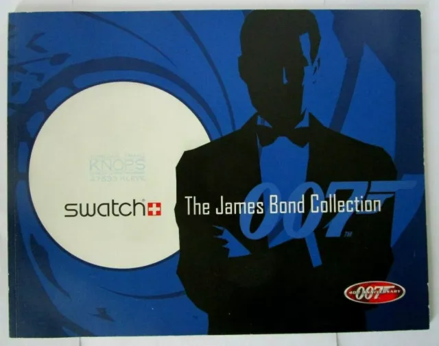 Swatch James Bond 007 Collection Catalogue Brochure 40th anniversary 2002 (2)