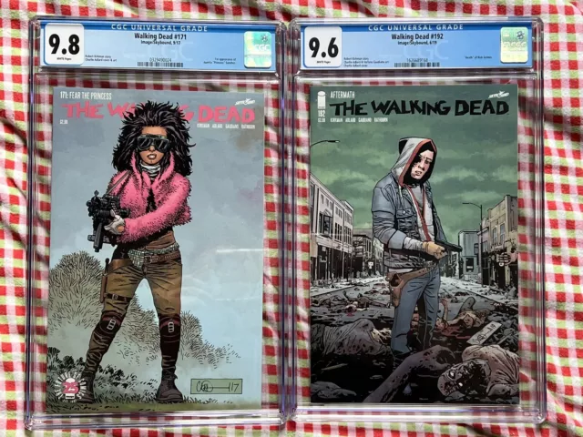 the walking dead comic , CGC Grading