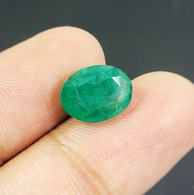 Lot De 11 Pierres Précieuses Naturelles – Cabochons émeraude De Zambie, 33,68 Carats