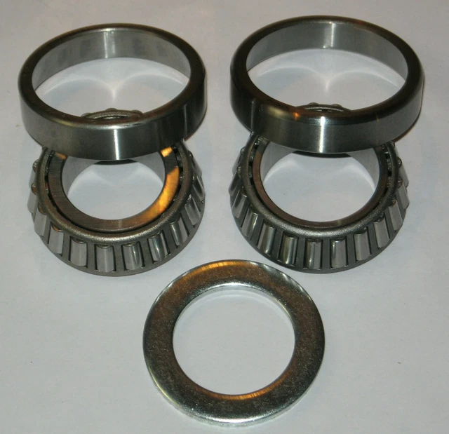 Set: Lenkkopflager Tuning, Mit Kegelrollenlagern Und Dichtscheiben