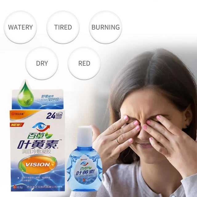 NUEVO 20 ml gotas antibacterianas para los ojos picazón y conjuntivitis y cuidado Q0I5