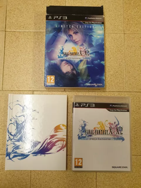 Final Fantasy X X-2 HD Remaster Limited Edition PS3 Playstation 3 tested working