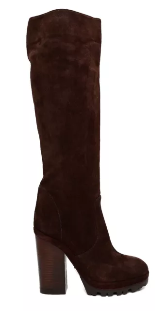 Michael Kors Collection Pull On Suede Boot Brown Women Sz 39.5 5828 * 3