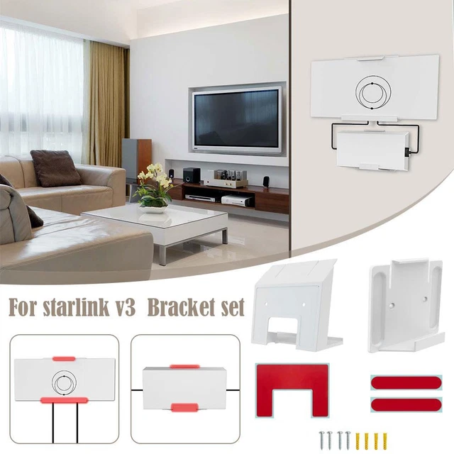 FOR STARLINK GEN3/V3 Router Power Bracket Set Holder~ £16.28 - PicClick UK