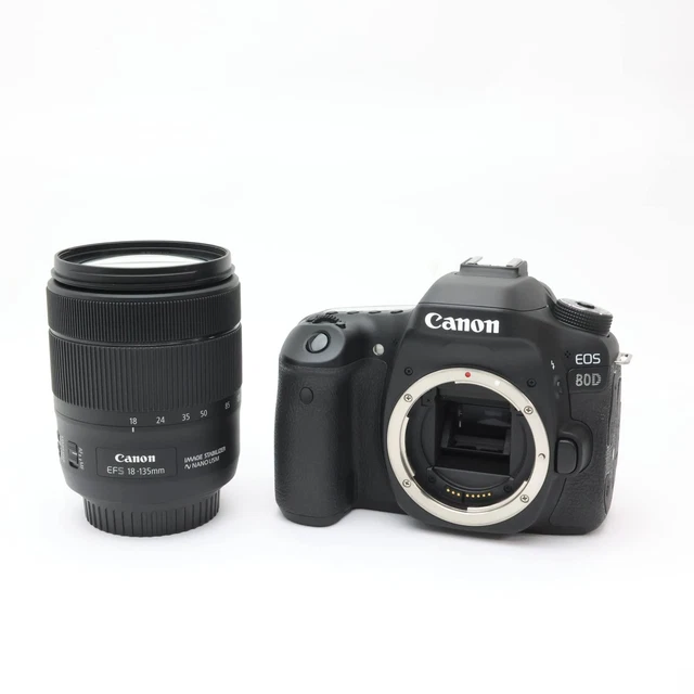 CANON EOS 80D EF-S18-135 IS USM Lens Kit -Near Mint- #90