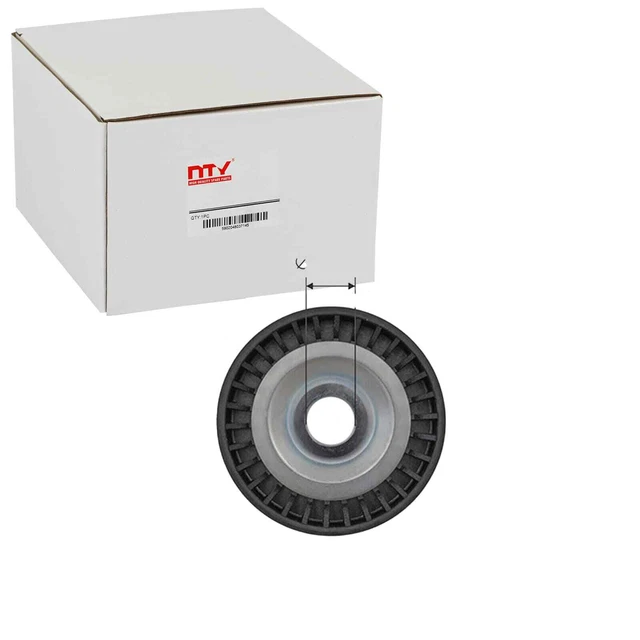 NTY Poulie Courroie Trapézoïdiale Convient pour Audi A2 Seat Cordoba Exeo