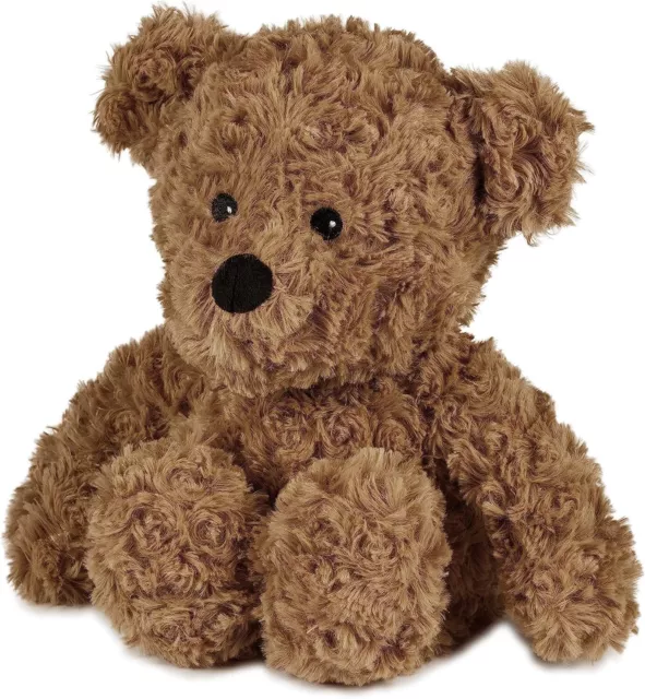 Warmies Microwavable heatable Curly Brown Bear Soft Scented plush toy Intelex