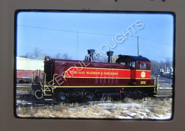 Original  '81 Kodachrome Slide CMNR Chicago Madison Northern 202 SW7       36Z47
