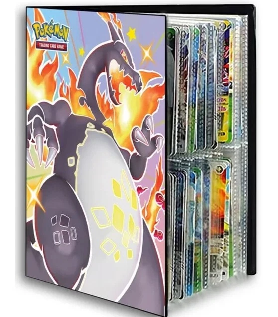 POKEMON CARD FOLDER 4 Pockets Trading Album 240 Cards Portfolio Binder