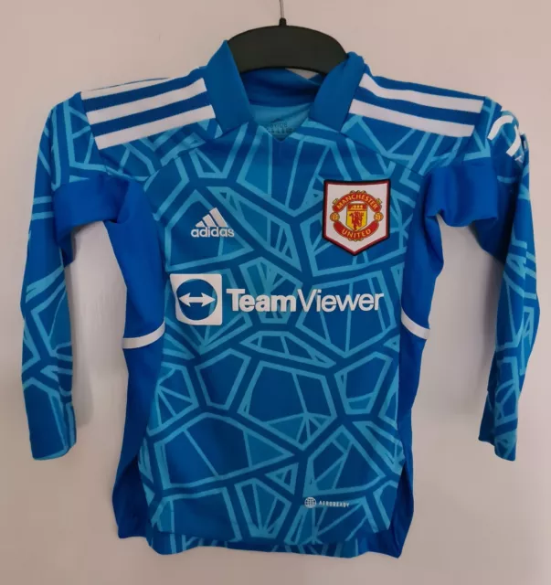 Man utd kids goalkeeper kit sale