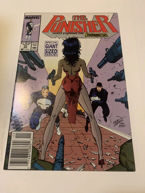The Punisher #25 Vol. 2, 1989, Marvel Comics, 1st Iris Green, Giant Sized, NM