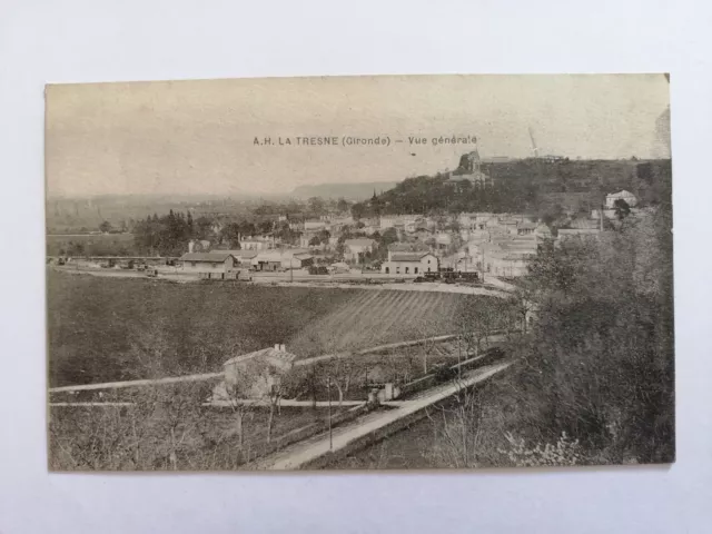 Carte Postale Ancienne 33 - LATRESNE Gironde VUE GÉNÉRALE