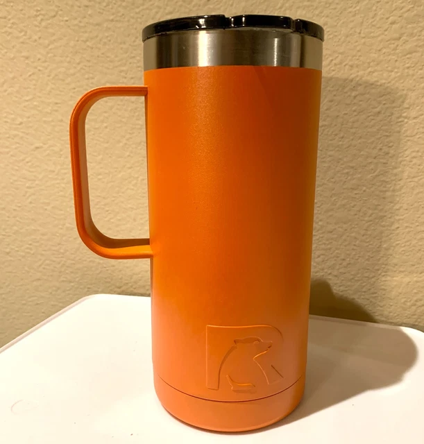 RTIC 16 oz Stainless Steel Travel Coffee Cup Tumbler Mug Vacuum Insulated 4