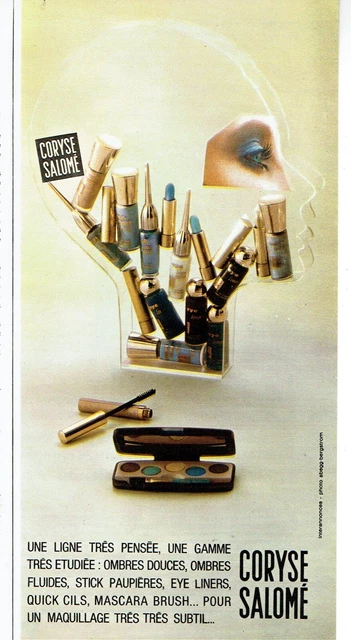 1971 Advertising 0623 Makeup Products Coryse Salome