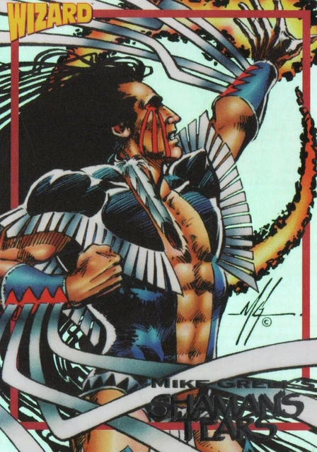 1993 Wizard Magazine Image Series 2 Promo Card #7 Mike Grell Shaman's Tears