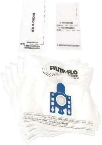6 Sacs Aspirateur Miele GN + 3 Filtres HEPA - Compatibles Complete C2, C3, S2, S4, S600, S800 - Filtration 5 Couches