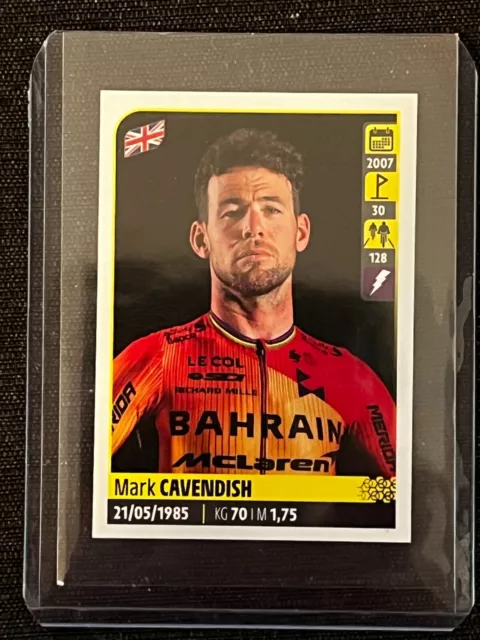 Sticker Panini Mark Cavendish # 74 Tour De France 2019 Toploader Rookie