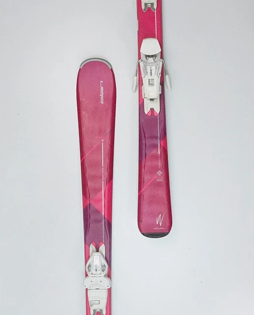 Elan Zest Damen Pisten Carvingski Light Ski 146cm + ELW 9 Modell 2018  (PE#45)