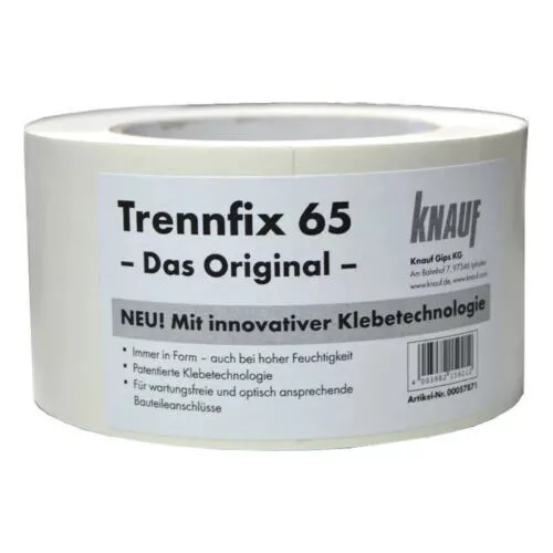 NASTRO CARTA KNAUF TRENNFIX ROTOLO DA 50 ml