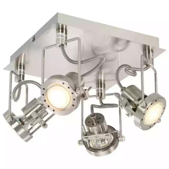 Projecteur Lumière Eclairage Lampe Plafonnier Applique Murale 2/4 Voies