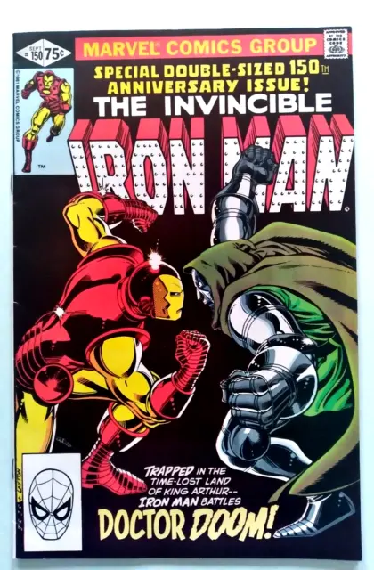 The Invincible Iron Man #150,  Iron Man vs Dr. Doom,  Marvel Comics 1981 Ex Cond