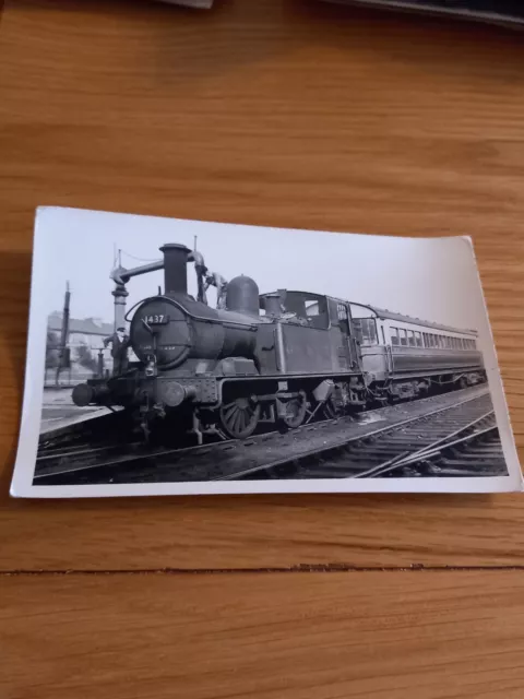 Great Western Railway Steam Locomotive Photo 1437 Ex 4837 .