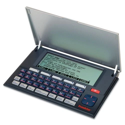 Franklin MWD-1490 Merriam-Webster Dictionary and Thesaurus with Comprehensive...