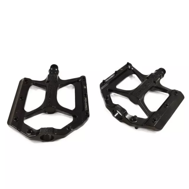 Bike Bicycle Sport Pedals Flat Non Slip Aluminium Black  9/16" For Mondraker 3