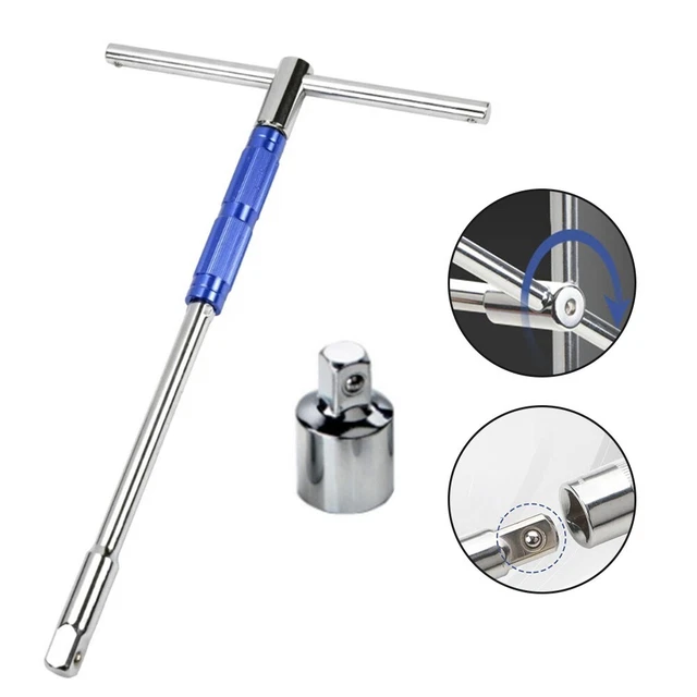 Sourcing Map Clé à Douille Métrique 9 Mm CR-V 6 Points