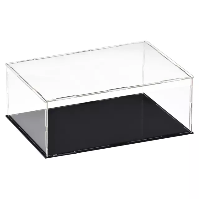 Acrylic Clear Display Case Box Dustproof Protection Showcase 30x20x10cm